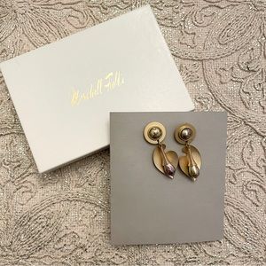 Marshall Field's John Michael Richardson Vintage Tear Drop Earrings